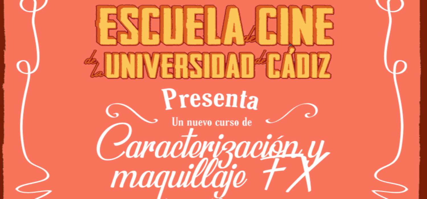Patricia Mota imparte el módulo “Caracterización y maquillaje  FX en el cine” en la Escuela de Cine de la Universidad de Cádiz