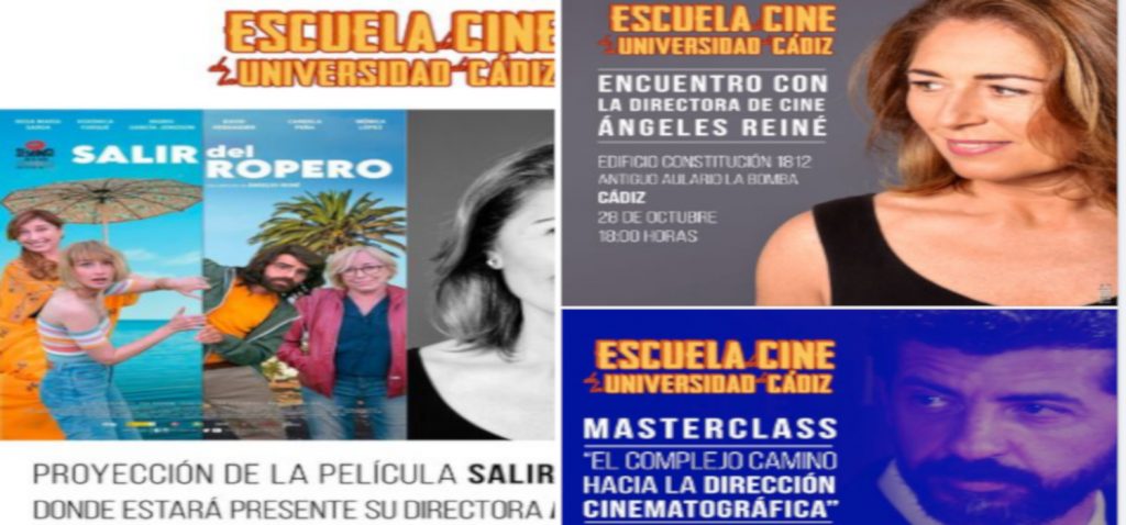La Escuela de Cine de la UCA organiza encuentros de Ángeles Reiné, Alberto Rodríguez y Mariano Barroso con profesionales del sector cinematográfico y alumnado