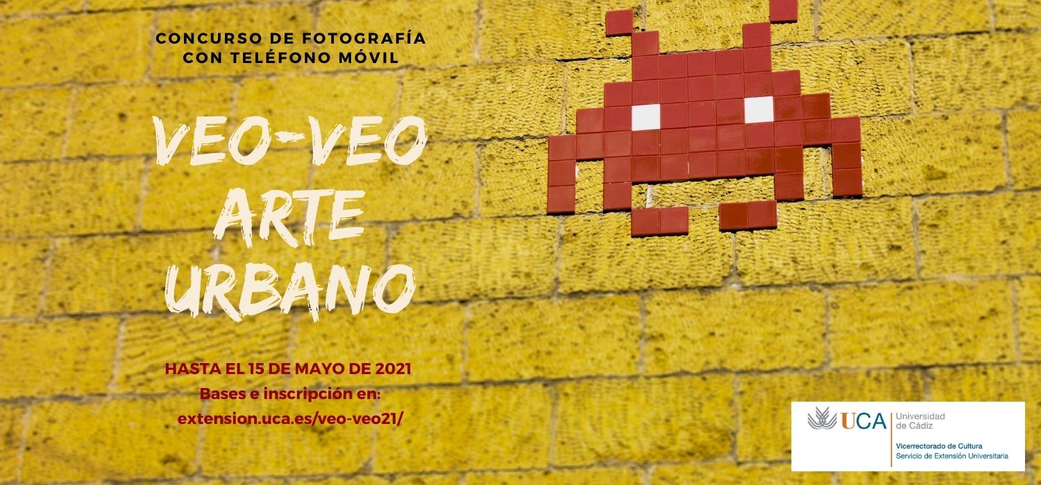 El vicerrectorado de Cultura de la UCA presenta las bases del Concurso de Fotografía “Veo-Veo. Arte Urbano”