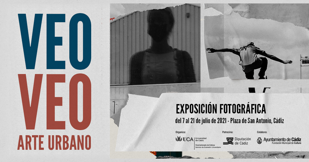 La exposición fotográfica del concurso “Veo-Veo, Arte Urbano” podrá visitarse en la Plaza de San Antonio de Cádiz