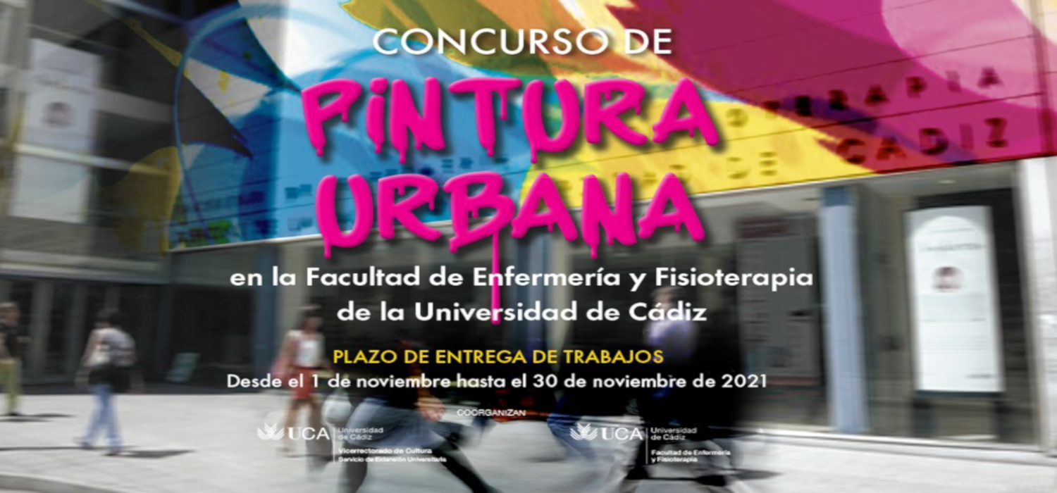Abierta la convocatoria del Concurso de Pintura Urbana en la Facultad de Enfermería y Fisioterapia de la Universidad de Cádiz