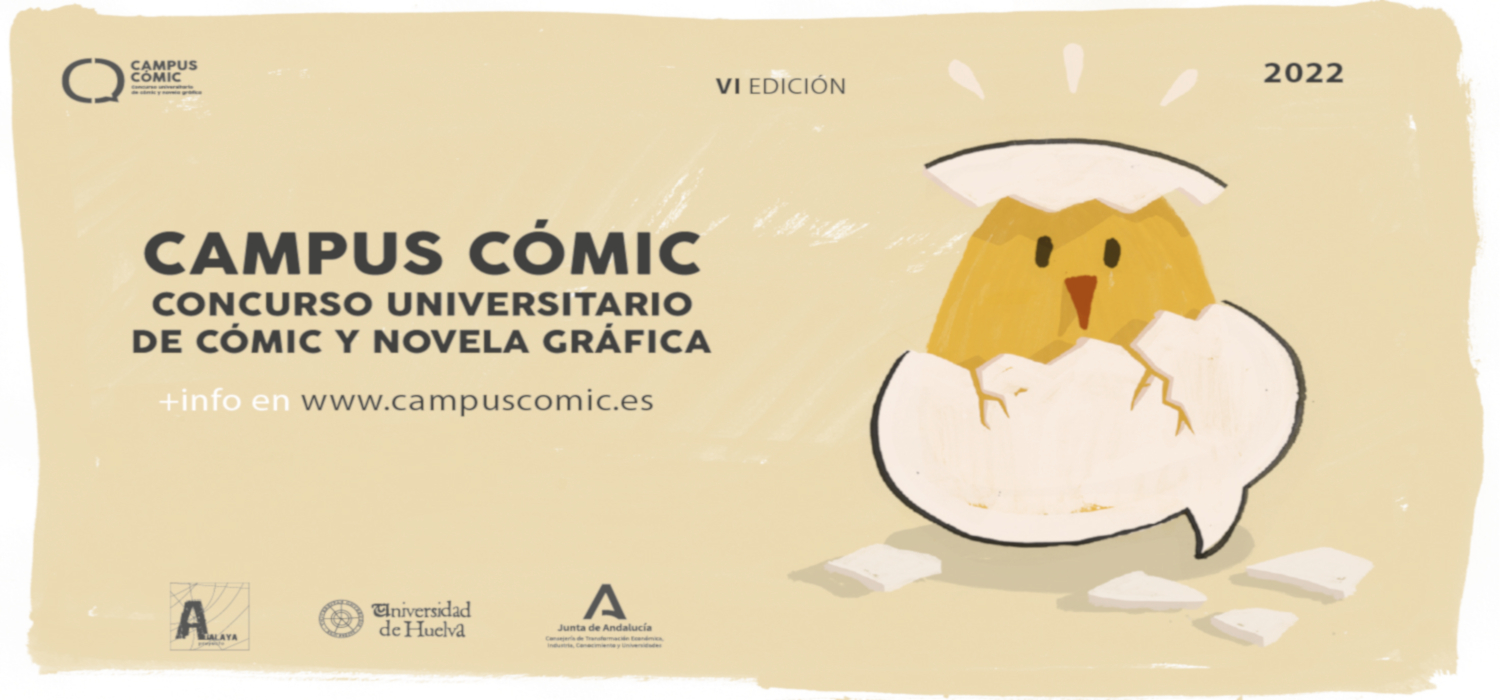 Abierto plazo de participación en la VI Edición de Concurso Universitario de Cómic y Novela Gráfica de la Universidad de Huelva (Proyecto Atalaya)