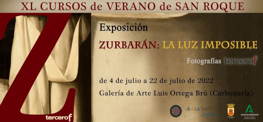 La muestra fotográfica “Zurbarán: la luz imposible” de Tercero Efe visita San Roque en el marco de los 40 Cursos de la Universidad de Cádiz en dicha localidad
