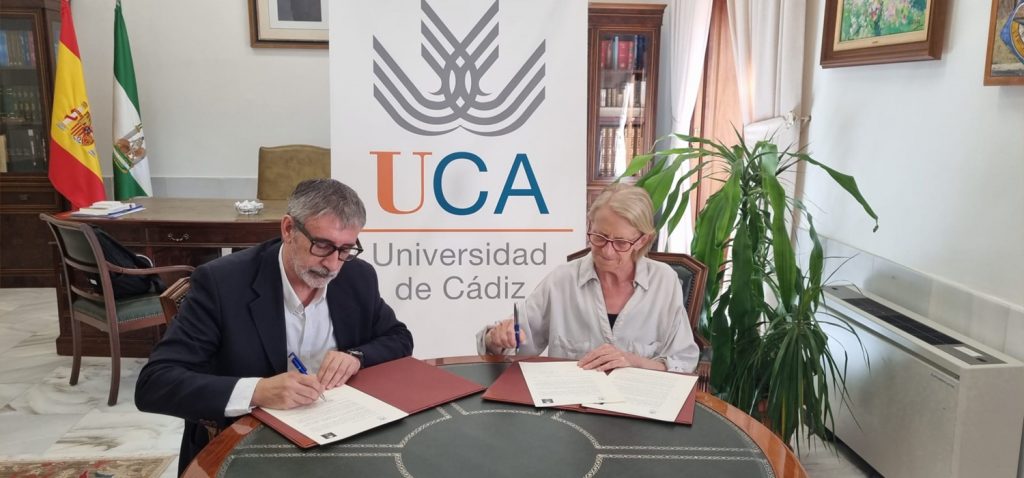 La Universidad de Cádiz y la Fundación Carlos Edmundo de Ory, acuerdan acciones comunes para conm...