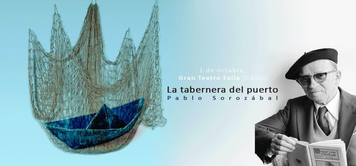 La Coral de la Universidad de Cádiz interpretará la emblemática zarzuela “La Tabernera del Puerto”, romance marinero en tres actos, en el Gran Teatro Falla, el 1 de octubre