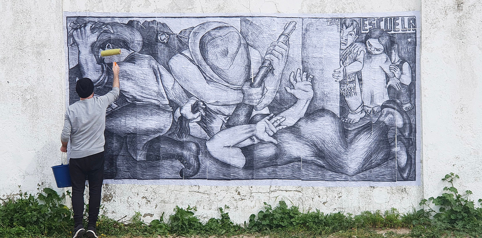 La Sala Kursala en el campus de Cádiz acoge la obra “Educar es redimir” del artista e investigador gaditano Miguel Benjumea