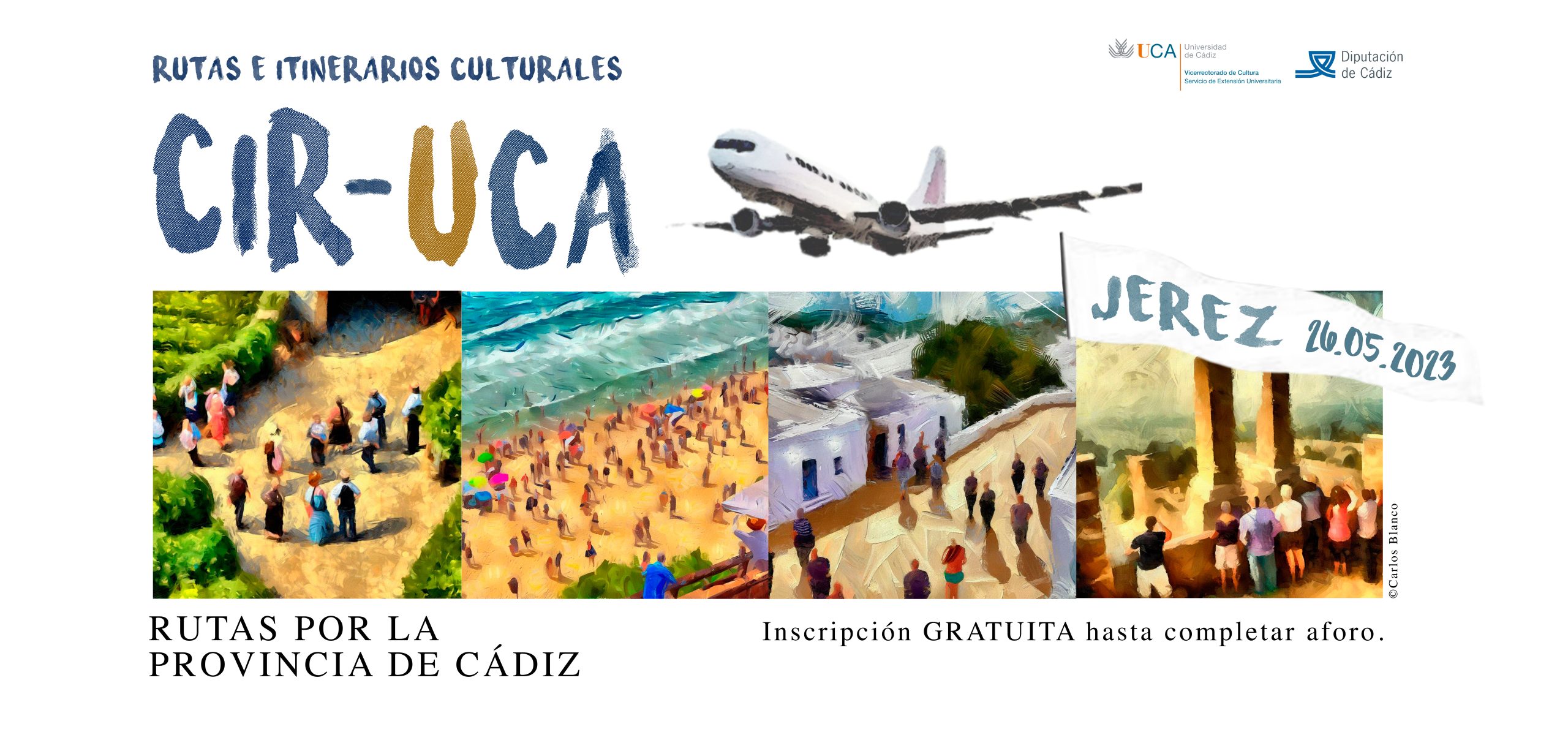 Visita a la ciudad de Jerez, segunda propuesta del programa Rutas e Itinerarios Culturales “CIR-UCA” de los vicerrectorados de Cultura e Internacionalización