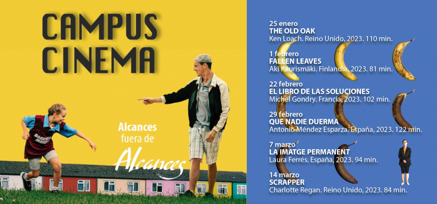 El ciclo ‘Campus Cinema Alcances’ presenta su programación para el trimestre enero-marzo de 2024 en el Campus de Cádiz