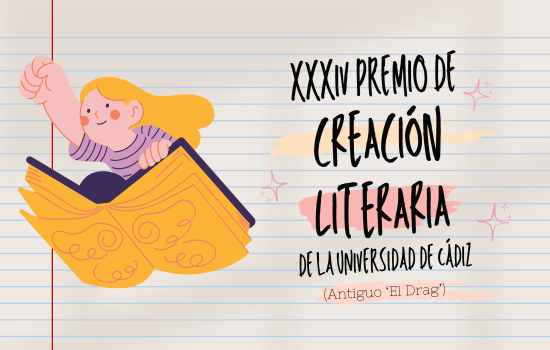 IMG Abierta la convocatoria para el XXXIV Premio de Creación Literaria de la Universidad de Cádiz