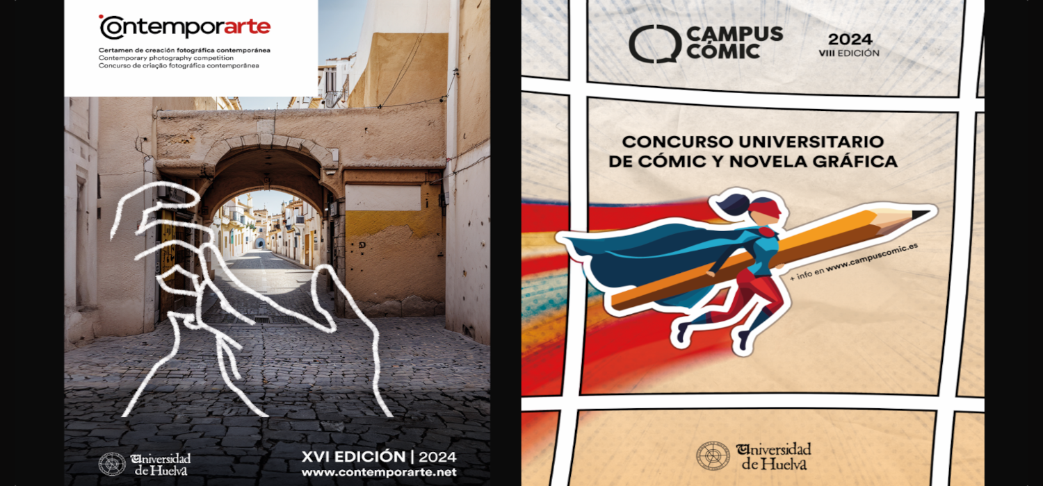 Abierta la participación en las nuevas ediciones del Certamen de fotografía contemporánea “Contemporarte” y de “Campus Cómic” en la Universidad de Huelva