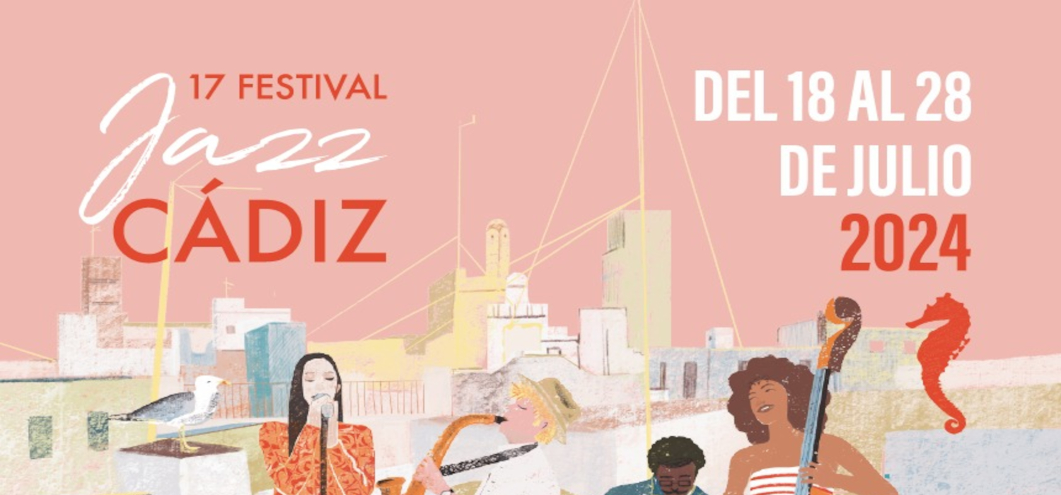 El Servicio de Extensión Universitaria del Vicerrectorado de Sostenibilidad y Cultura de la UCA colabora con el 17 Festival Jazz Cádiz del 18 al 28 de julio de 2024