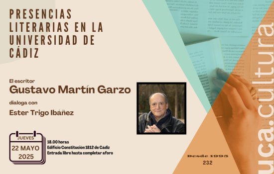 IMG El escritor Gustavo Martín Garzo, protagonista del ciclo ‘Presencias Literarias en la Universidad de Cádiz’