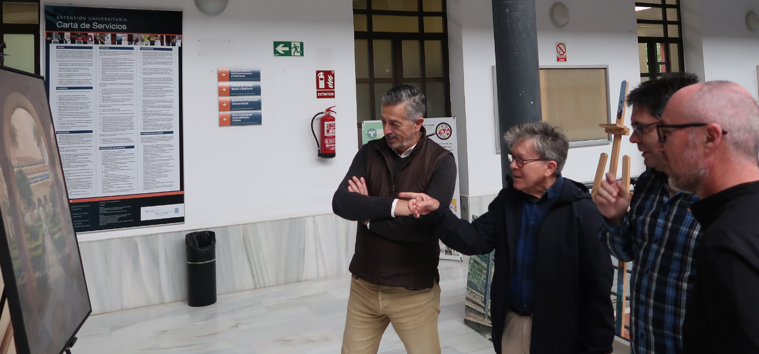 Resuelto el XXVII Concurso de Pintura Rápida de la Universidad de Cádiz organizado por el servicio de Extensión Universitaria del Vicerrectorado de Sostenibilidad y Cultura