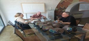 Una representación de la Universidad de Cádiz visita la Fundación Montenmedio en Vejer de la Fron...