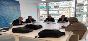 Una representación del Observatorio Atalaya de la Universidad de Cádiz se reúne con cargos políti...
