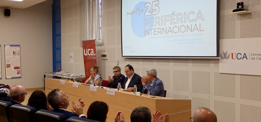 La UCA celebra la presentación del número 25 de ‘Periférica Internacional’, con la participación del secretario de Estado de Cultura