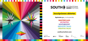 El servicio de Extensión Universitaria colabora de nuevo con South International Series Festival