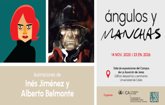 La Sala de Exposiciones del Campus de la Asunción de Jerez acoge la muestra fotográfica ‘Ángulos y Manchas’ de Alberto Belmonte e Inés Jiménez