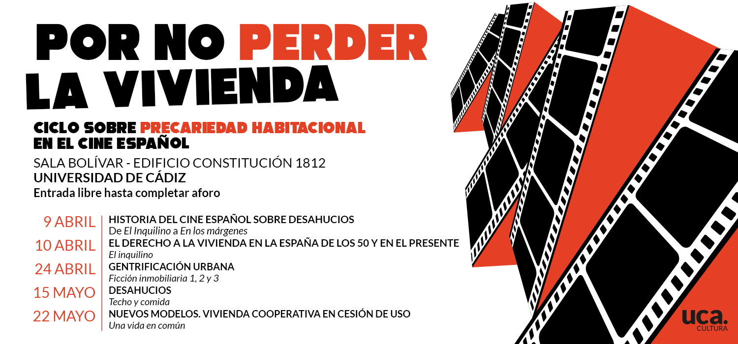 El Servicio de Extensión Universitaria de la UCA organiza un ciclo de cine y debate sobre el derecho a la vivienda