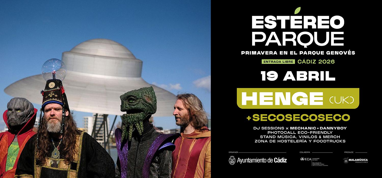 Arranca el ciclo de conciertos “Estereo Parque” en el parque Genovés de  Cádiz con la colaboración del Servicio de Extensión Universitaria.