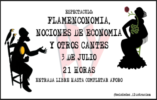 IMG El espectáculo ‘Flamenconomía. Nociones de Economía y otros cantes’ se celebrará el 3 de julio dentro del programa cu...