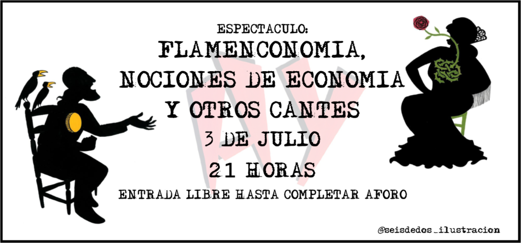 El espectáculo ‘Flamenconomía. Nociones de Economía y otros cantes’ se celebrará el 3 de julio dentro del programa cultural de la 76ª edición de los Cursos de Verano de la UCA en Cádiz