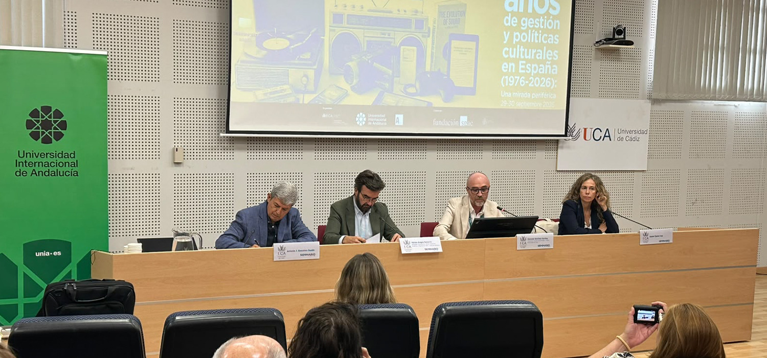 Concluyó con éxito el seminario “50 años de gestión y políticas culturales en España (1976-2026)” del Observatorio Atalaya