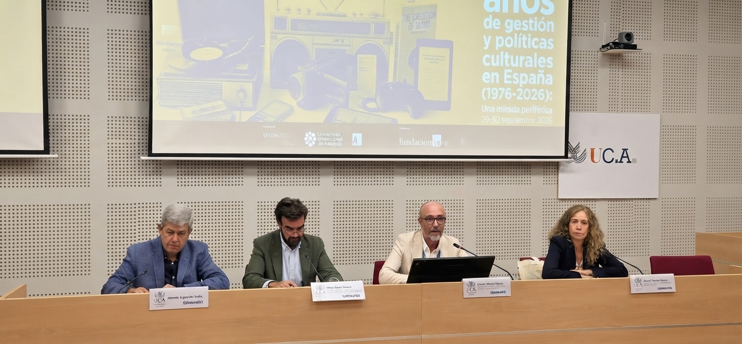 Comienza en la Universidad de Cádiz el seminario “50 años de gestión y políticas culturales en España (1976-2026)” del Observatorio Atalaya