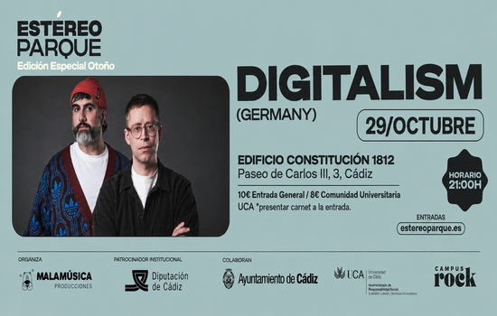 IMG El dúo Digitalism protagoniza la tercera cita de Estéreo Parque con la colaboración del Servicio de Extensión Univers...