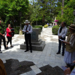 Celebración del Bloomsday en Cádiz con la Orden del Finnegans (Antonio Soler, Eduardo Lago, Malcolm Otero Barral y José Antonio Garriga Vela) en torno a la obra 'Ulises', de James Joyce